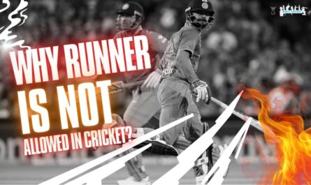 Why Runner Is Not Allowed In Cricket