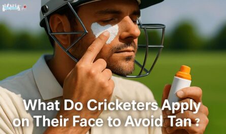 What Do Cricketers Apply on Their Face to Avoid Tan?