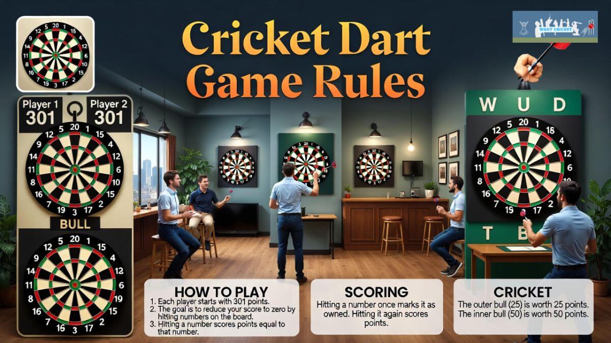 Cricket Dart Game Rules