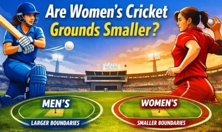 Are Women’s Cricket Grounds Smaller?