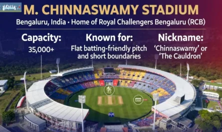 Chinnaswamy Stadium Boundary Dimensions