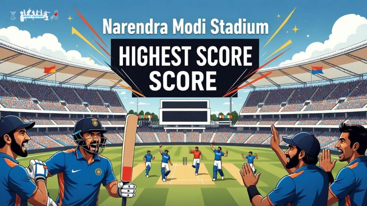 Narendra Modi Stadium Highest Score