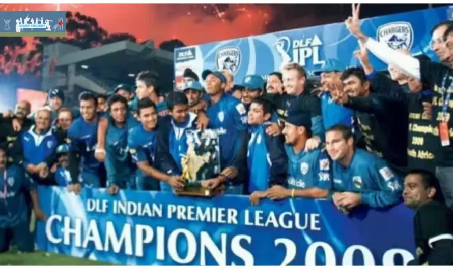 Which Team Won the Inaugural IPL Season? One of The Historic Victory