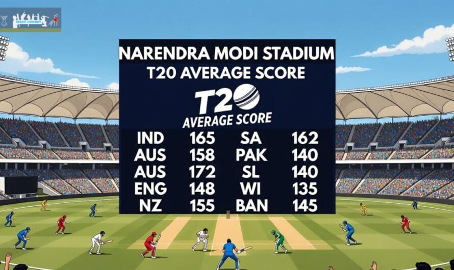 Narendra Modi Stadium T20 Average Score – Complete Guide