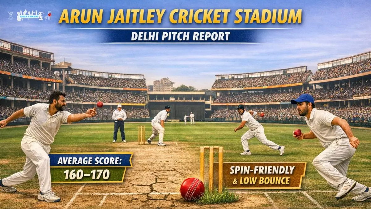 Arun Jaitley Cricket Stadium Delhi Pitch Report