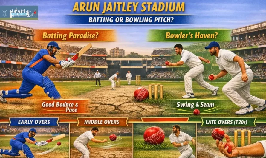 Is Arun Jaitley Stadium Batting or Bowling Pitch? Complete Overview