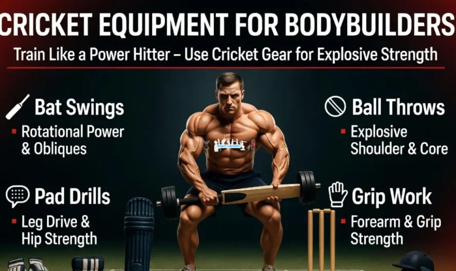 Cricket Equipment for Bodybuilders – Best Gear for Strength & Safety