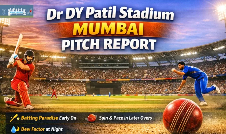 Dr DY Patil Stadium Mumbai Pitch Report — Expert Analysis & Matchday Tips