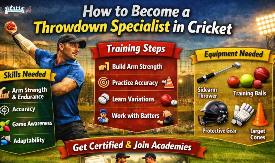 How to Become a Throwdown Specialist in Cricket – Skills, Training & Career Path