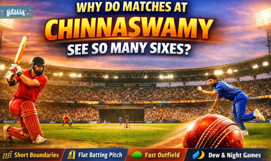 Why Do Matches At Chinnaswamy See So Many Sixes Being Hit?