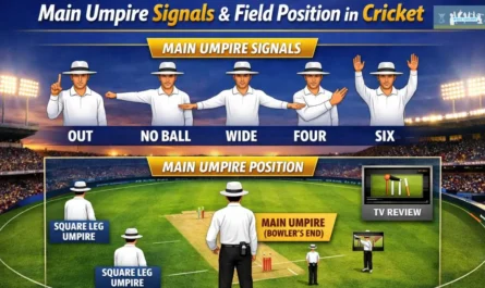 Duties of Main Umpire in Cricket