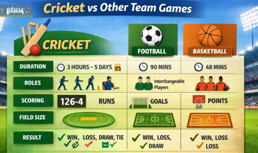 How is Cricket Different from Other Team Games — Expert Guide