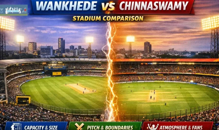 Is Wankhede Smaller Than Chinnaswamy — Capacity, Pitch and Atmosphere Compared