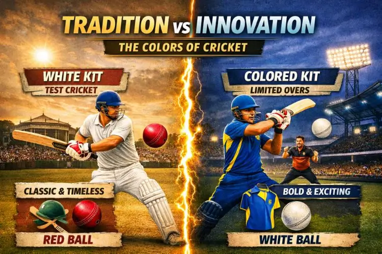 Tradition vs Innovation — The Colors of Cricket