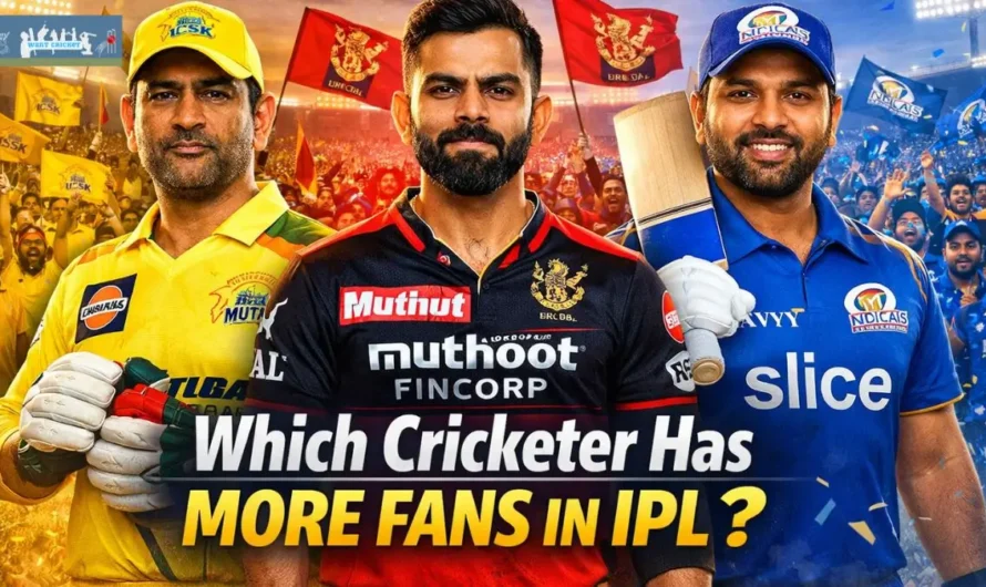 Which Cricketer Has More Fans in IPL — Dhoni, Kohli, or Rohit?