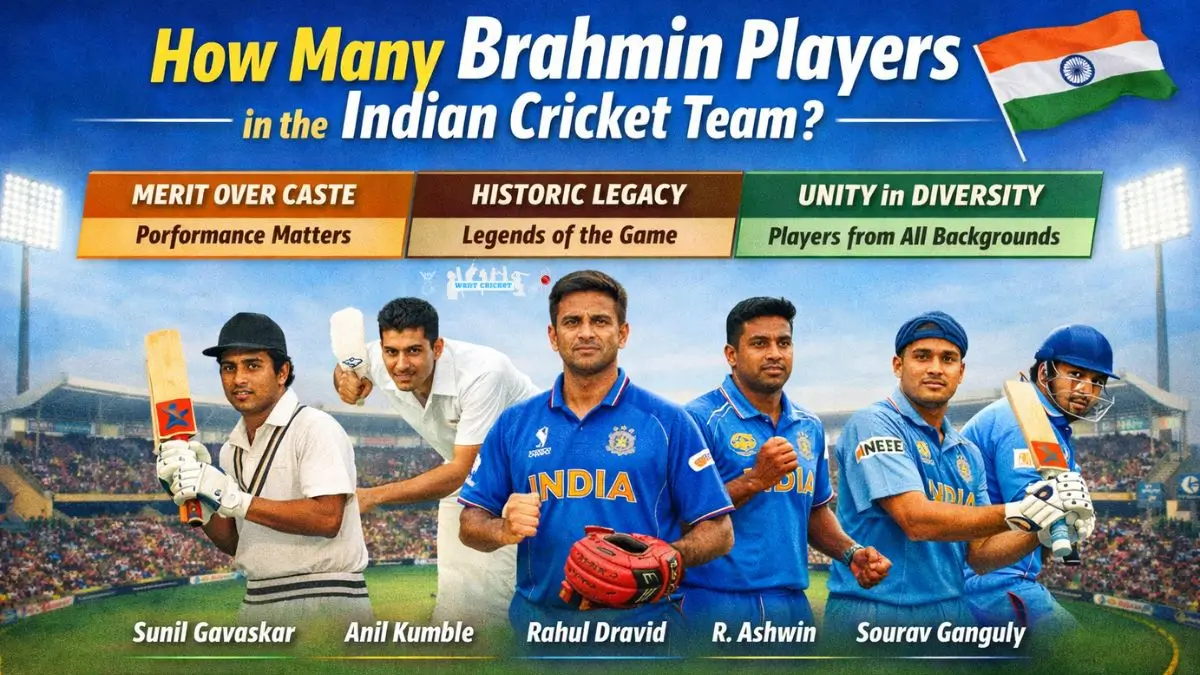 How Many Brahmin Players in the Indian Cricket Team