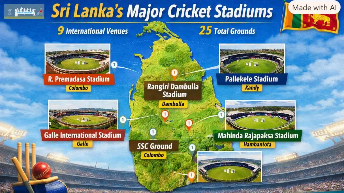 How Many Cricket Stadiums Are in Sri Lanka